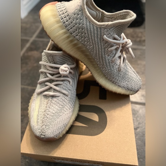Yeezy Addias Cinder/Cinder/Cinder sz 4.5 - Picture 2 of 4